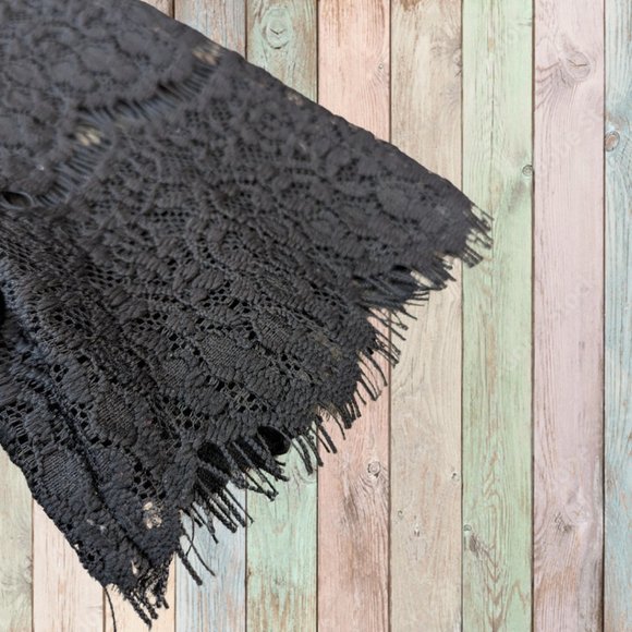 LOFT 82 Lace MINI Dress - Blk - M - Picture 3 of 5